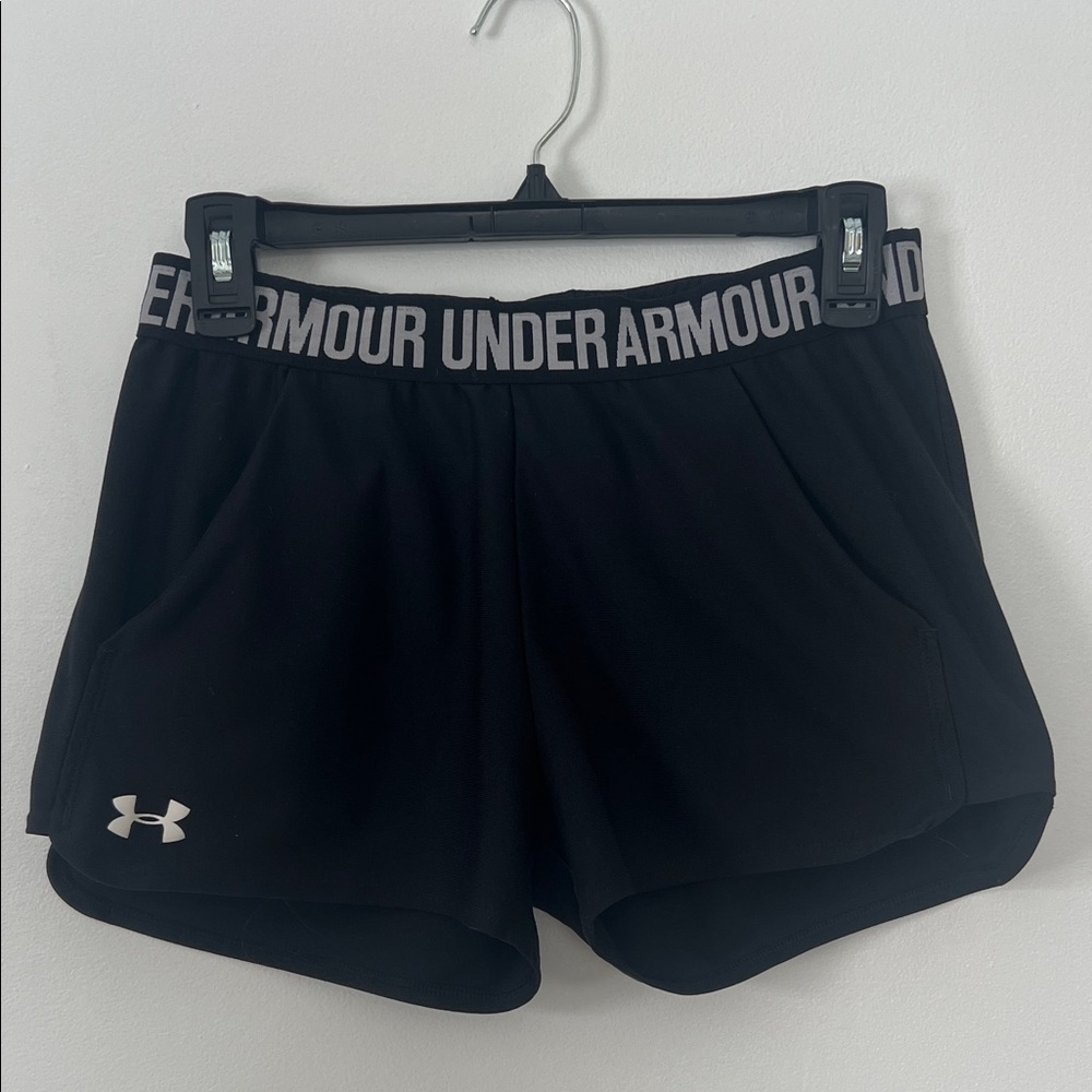 Under Armour Women's Black Athletic Shorts